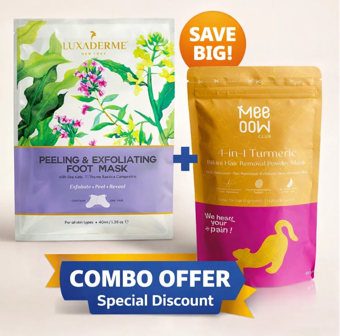 TOP TRENDING MEOW BODY HAIR REMOVAL WAX POWDER