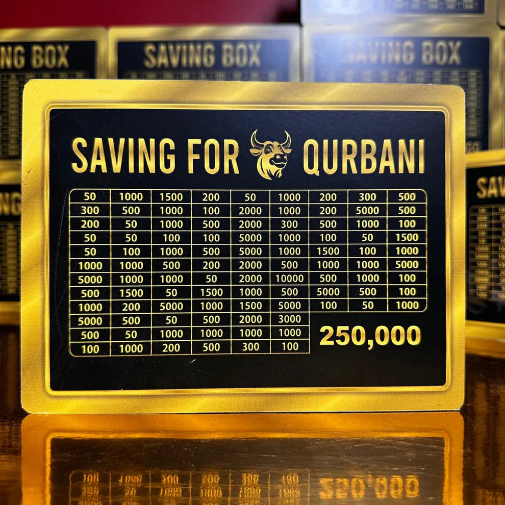 Umrah Saving Box "Journey to Makkah Starts Here