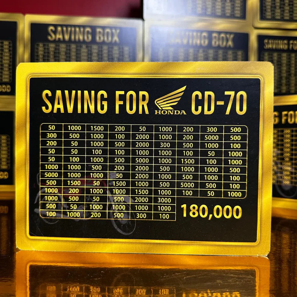 Umrah Saving Box "Journey to Makkah Starts Here