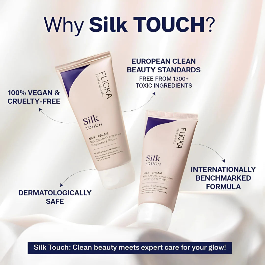 Flicka Silk Touch l Concentrate - Primer and Moisturizer ( Buy 1 Get 1 Free)