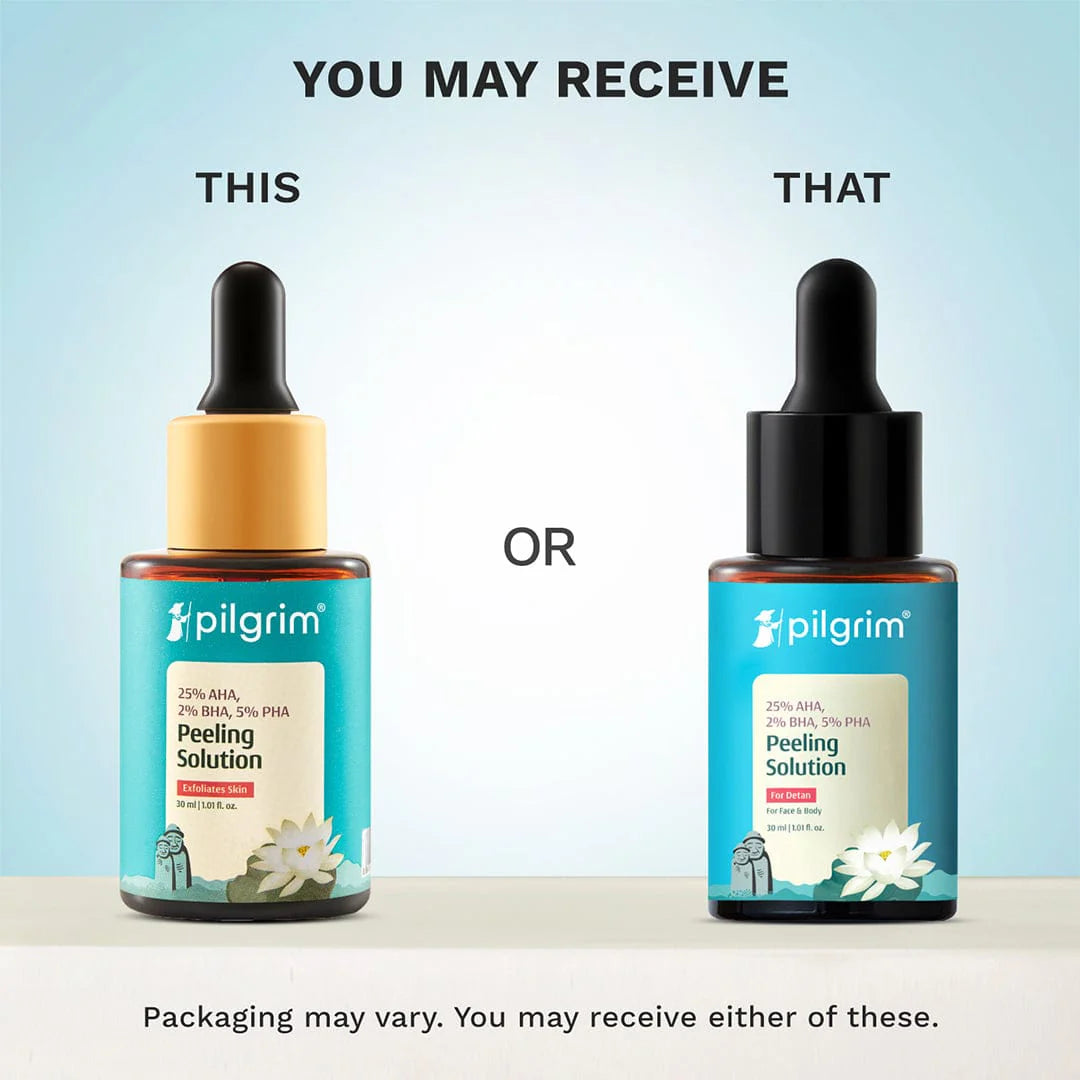 Pilgrim peeling solution